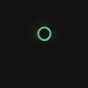 Glow in the Dark O-Ring Customer Photo